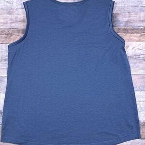 Classic Blue Sleeveless Women's Muscle Tee